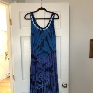 South American Side maxi dress